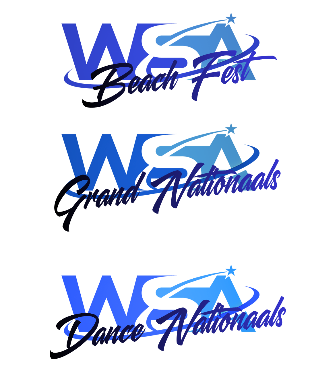 WSA National Championships — Grand Nationals, Beach Nationals, Dance Nationals